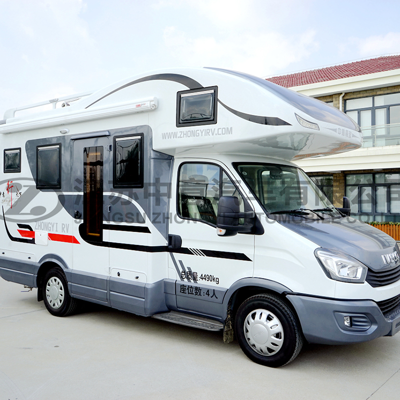 依维柯双拓展自行式c型房车价格?